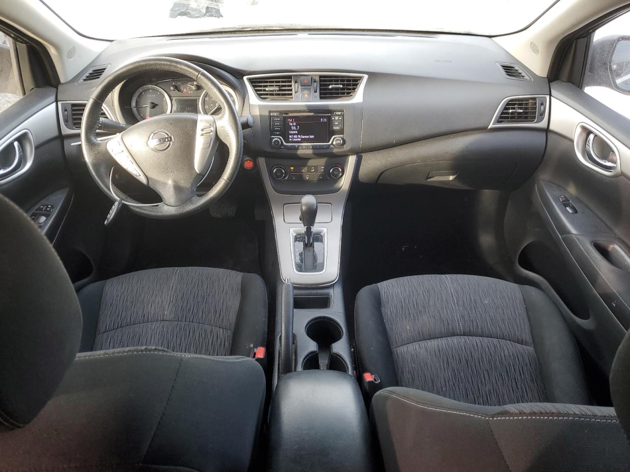 2015 Nissan Sentra VIN 3N1AB7AP8FY218076 Copart auction photo, rear end / minor dent/scratches damage thumbnail 8