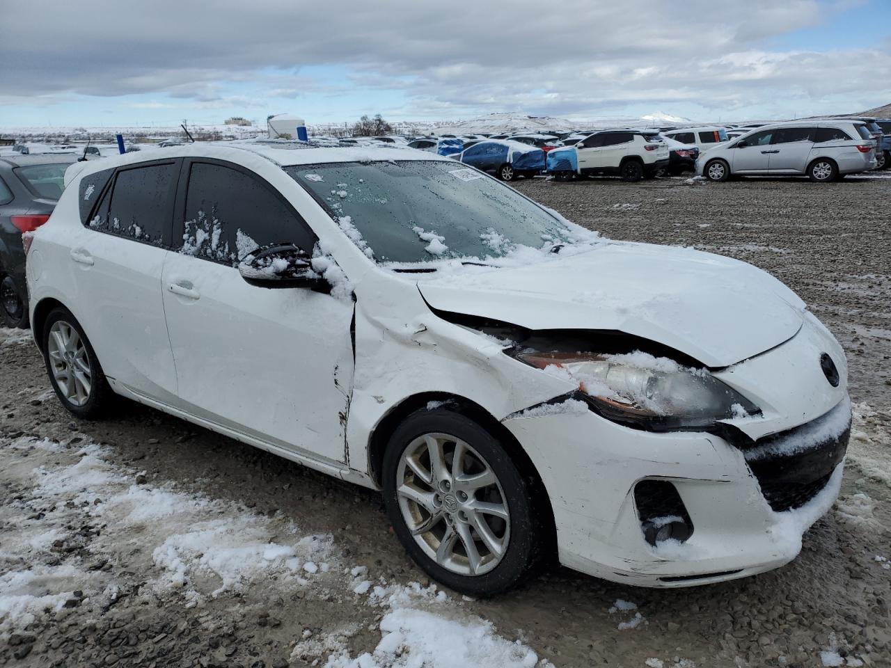 2012 Mazda 3 VIN JM1BL1L93C1653209 Copart auction photo, all over damage thumbnail 4