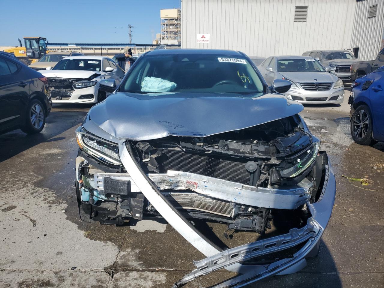2020 Honda Insight VIN 19XZE4F56LE009767 Copart auction photo, front end / all over damage thumbnail 5