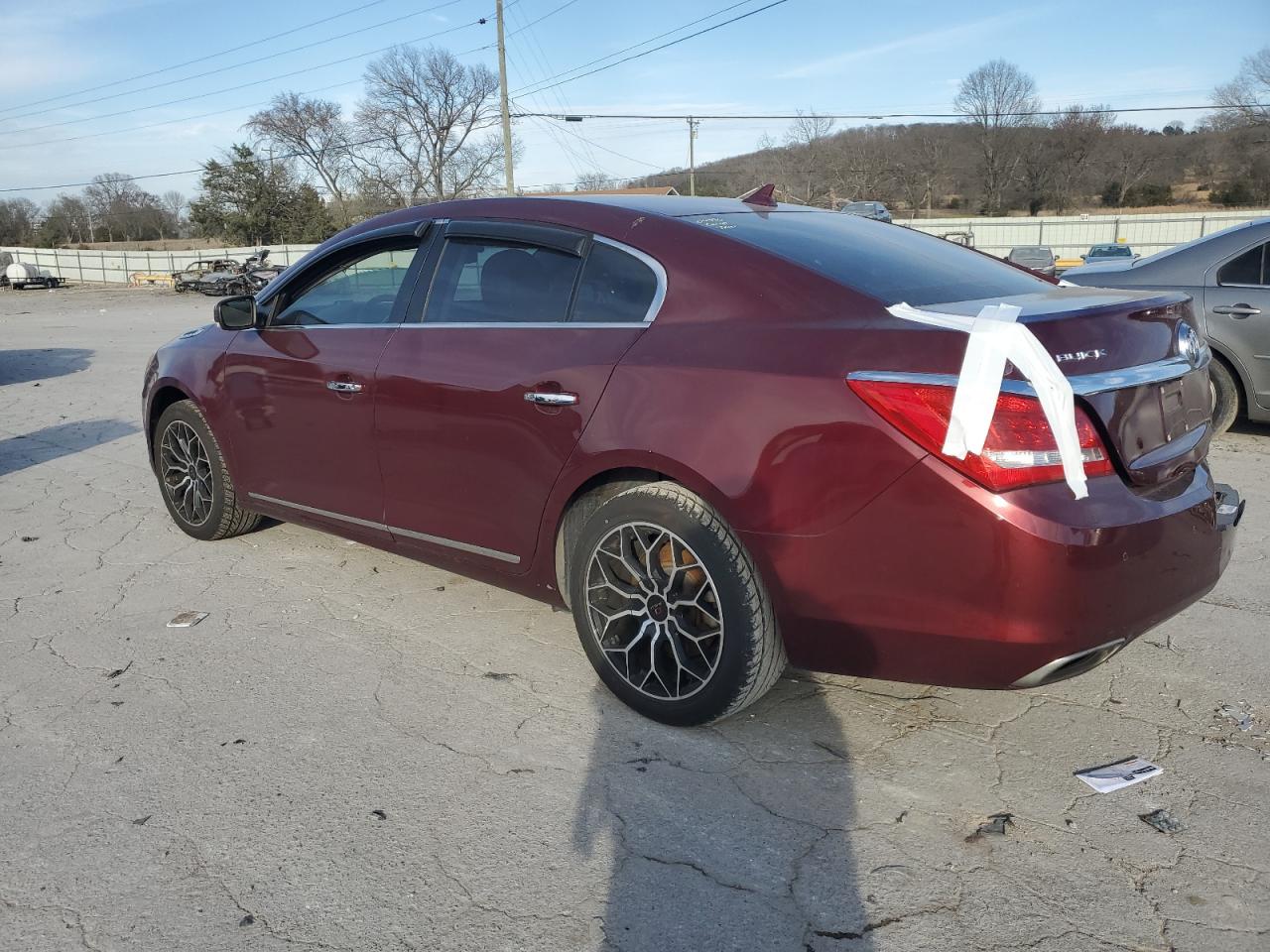 2014 Buick LaCrosse VIN 1G4GE5G33EF268506 Copart auction photo, rear end damage thumbnail 2