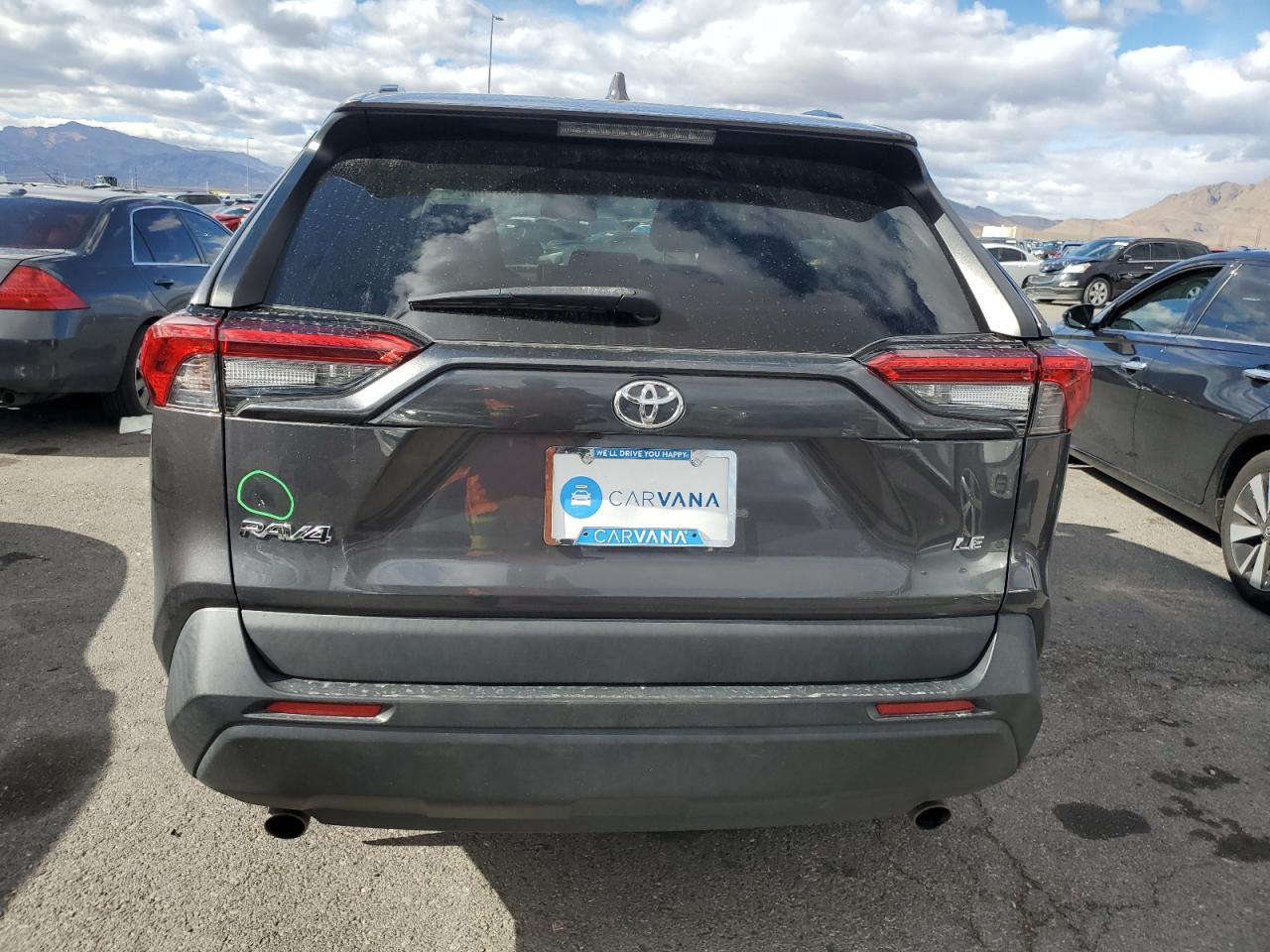 2020 Toyota RAV 4 VIN 2T3H1RFVXLW086232 Copart auction photo, minor dent/scratches damage thumbnail 6