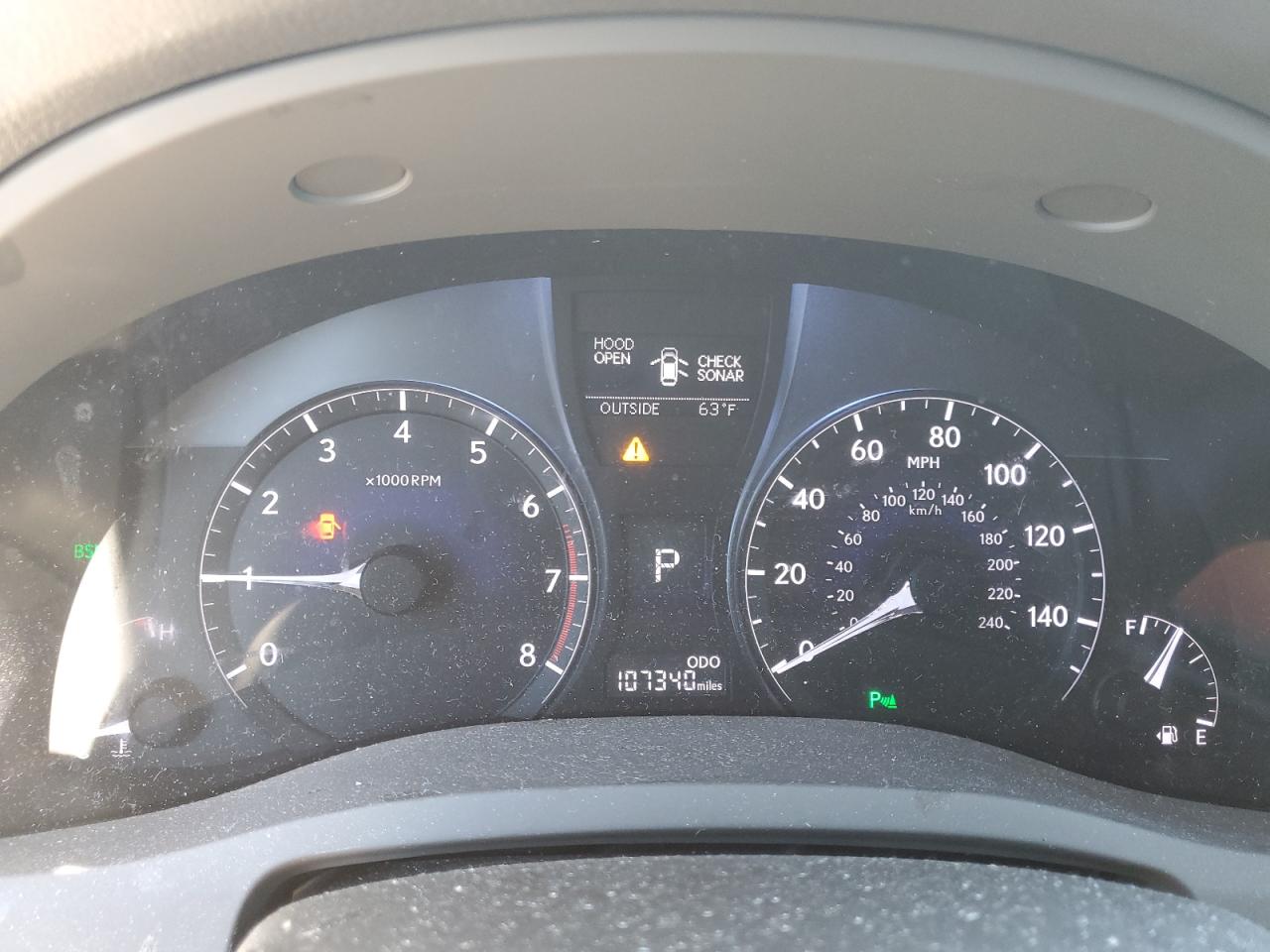 2014 Lexus RX VIN JTJBK1BA6E2040218 Copart auction photo, front end damage thumbnail 9