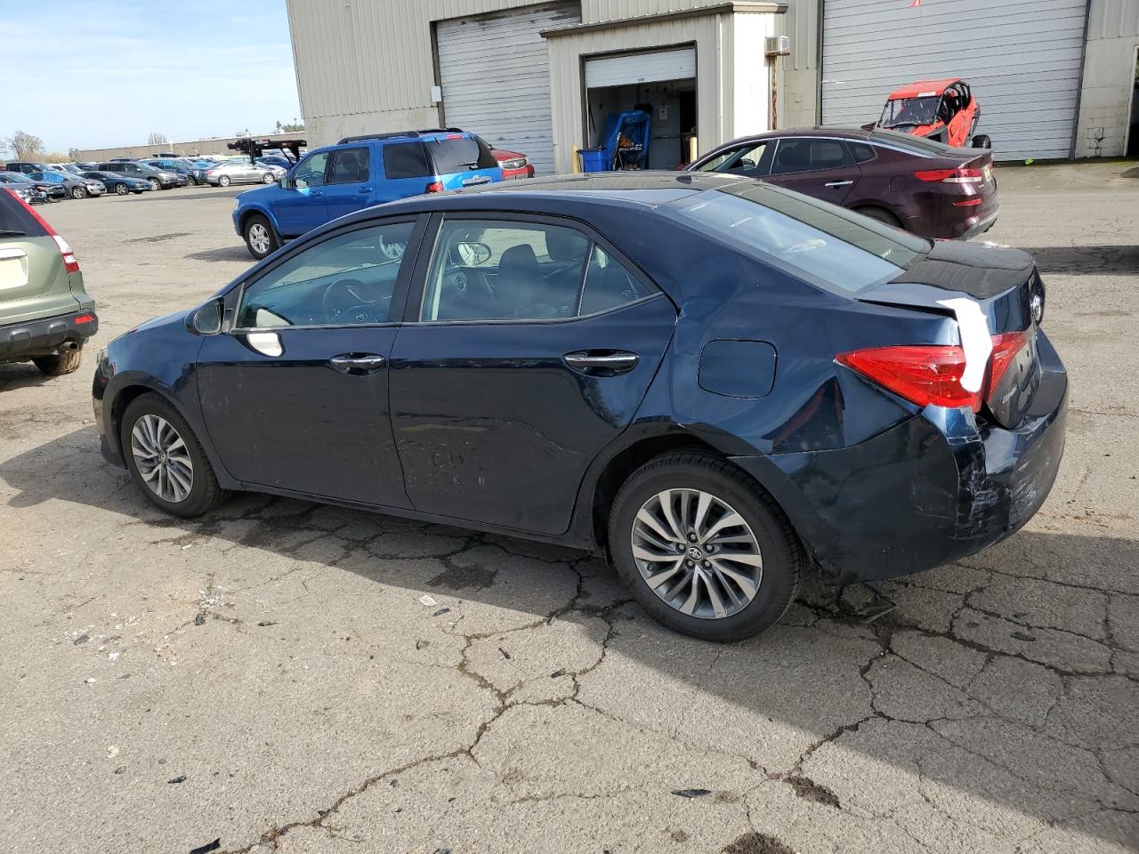 2019 Toyota Corolla VIN 2T1BURHE5KC140961 Copart auction photo, rear end damage thumbnail 2