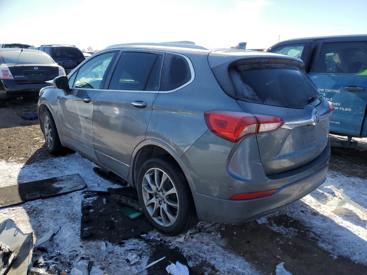 2020 Buick Envision VIN LRBFX2SA7LD177535 Copart auction photo, front end / mechanical damage thumbnail 2