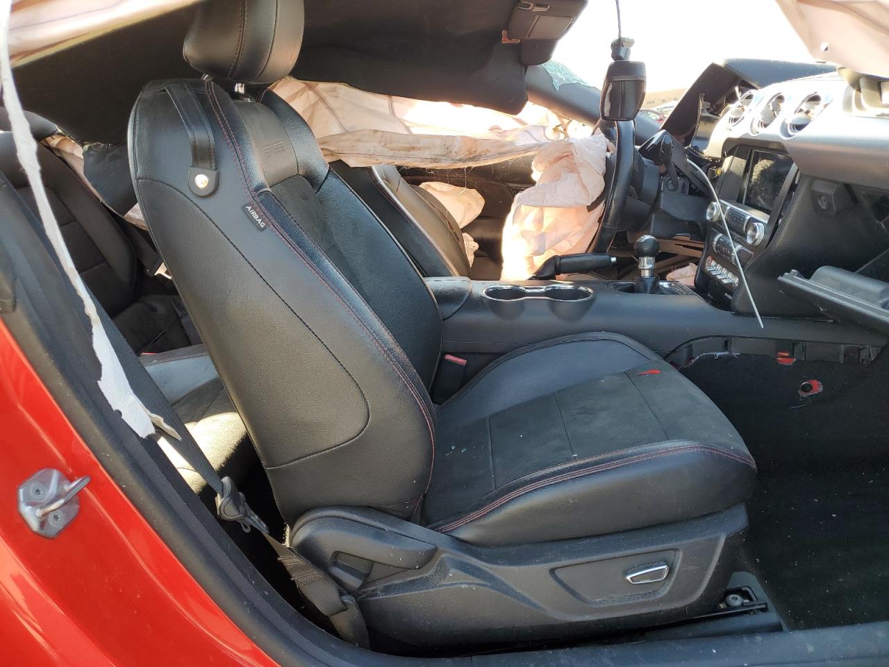 2017 Ford Mustang VIN 1FA6P8CF3H5265004 Copart auction photo, rollover damage thumbnail 7