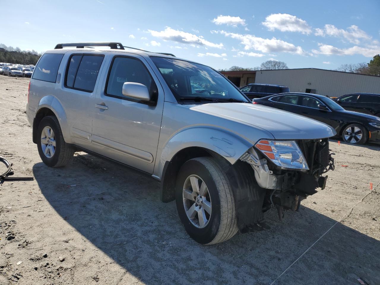2010 Nissan Pathfinder VIN 5N1AR1NB2AC623691 Copart auction photo, front end / minor dent/scratches damage thumbnail 4