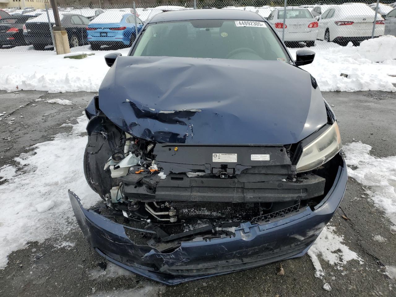 2014 Volkswagen Jetta VIN 3VW2K7AJ7EM436431 Copart auction photo, front end / minor dent/scratches damage thumbnail 5
