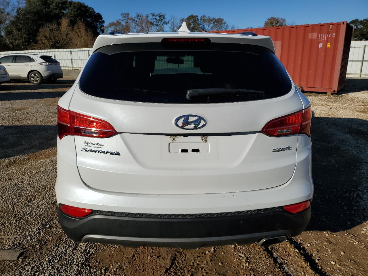 2016 Hyundai Santa Fe VIN 5XYZU3LB8GG308533 Copart auction photo, front end damage thumbnail 6