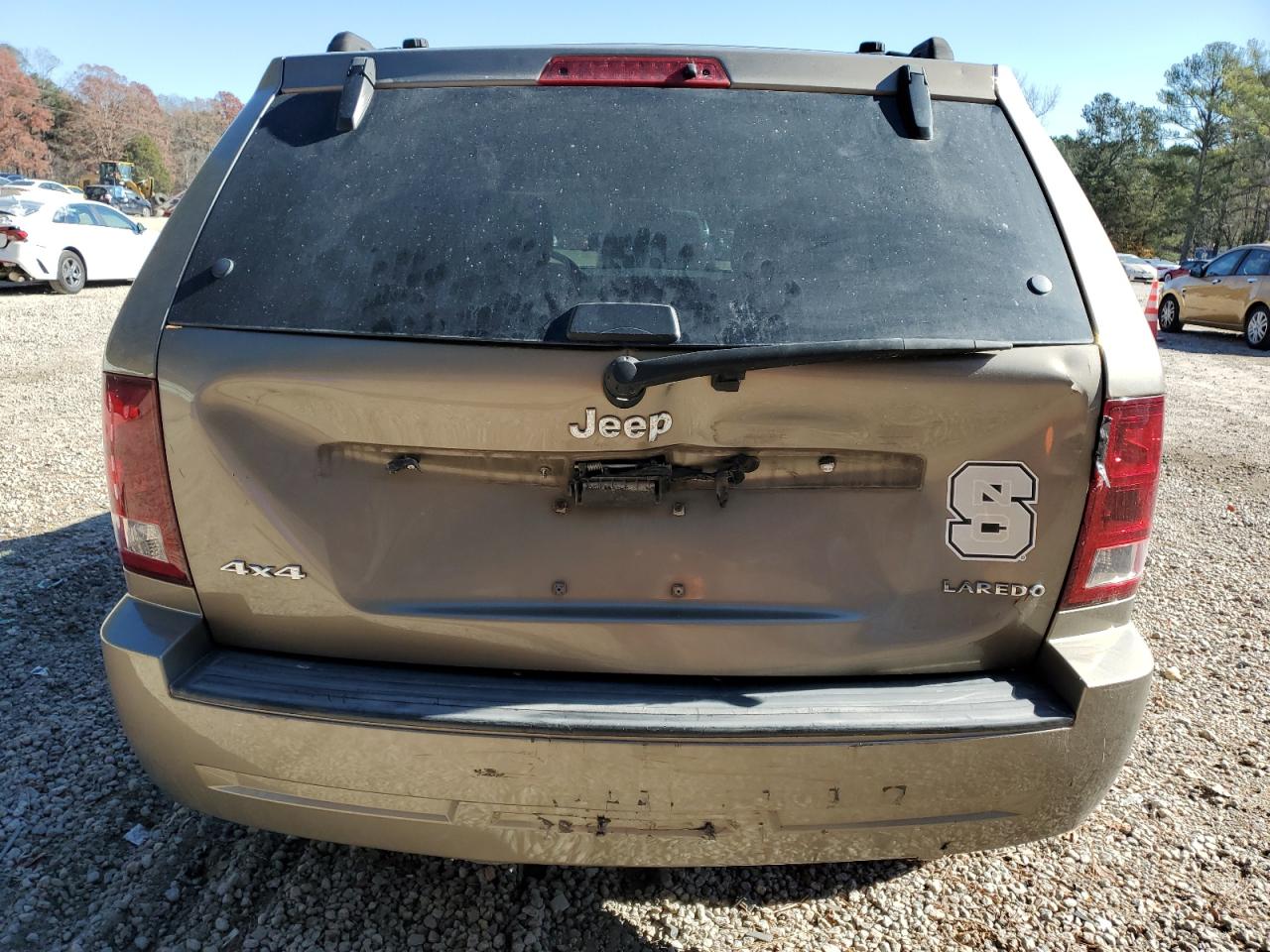 2006 Jeep Grand Cherokee VIN 1J8GR48K56C140529 Copart auction photo, rear end damage thumbnail 6