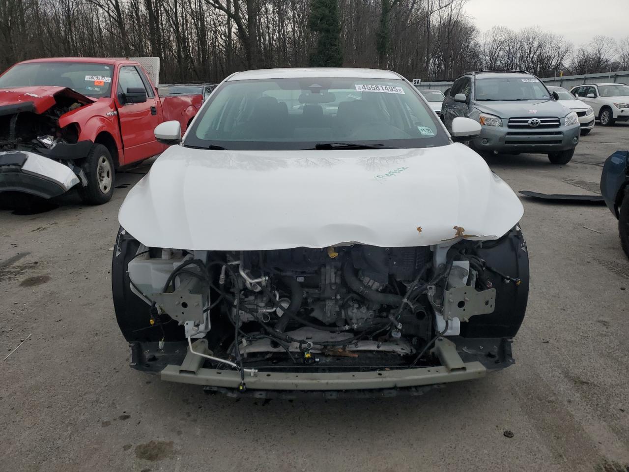 2020 Nissan Sentra VIN 3N1AB8CVXLY294802 Copart auction photo, front end damage thumbnail 5