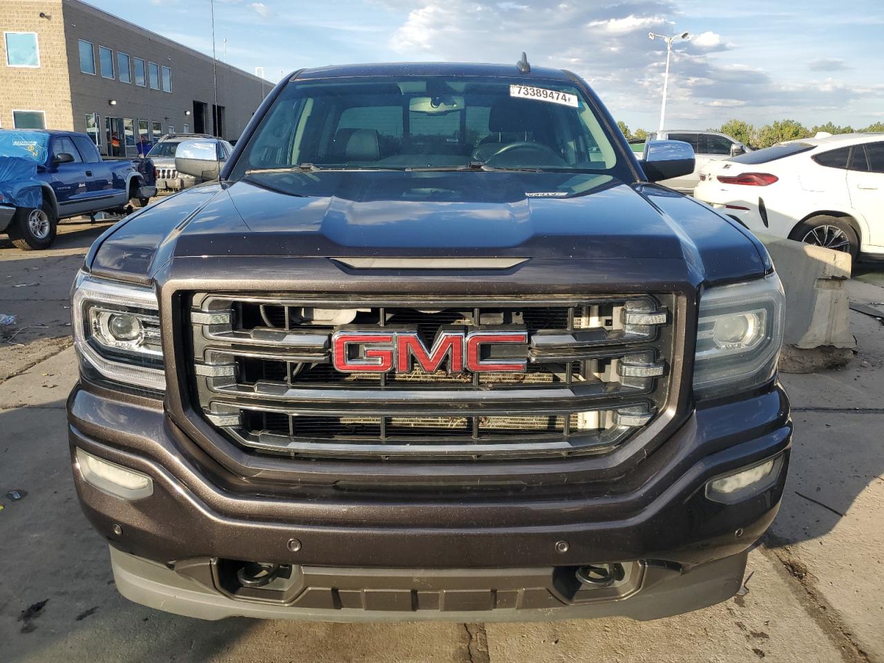 2016 GMC Sierra VIN 3GTU2NEC5GG222115 Copart auction photo, front end / rear end damage thumbnail 5