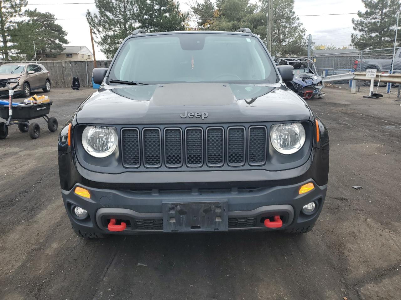 2019 Jeep Renegade VIN ZACNJBC12KPK43886 Copart auction photo, rear end damage thumbnail 5