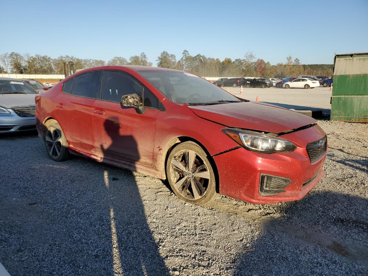 2017 Subaru Impreza VIN 4S3GKAL68H3626484 Copart auction photo, front end / undercarriage damage thumbnail 4