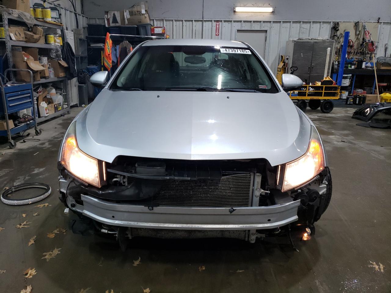 2014 Chevrolet Cruze VIN 1G1PE5SB4E7383797 Copart auction photo, front end damage thumbnail 5