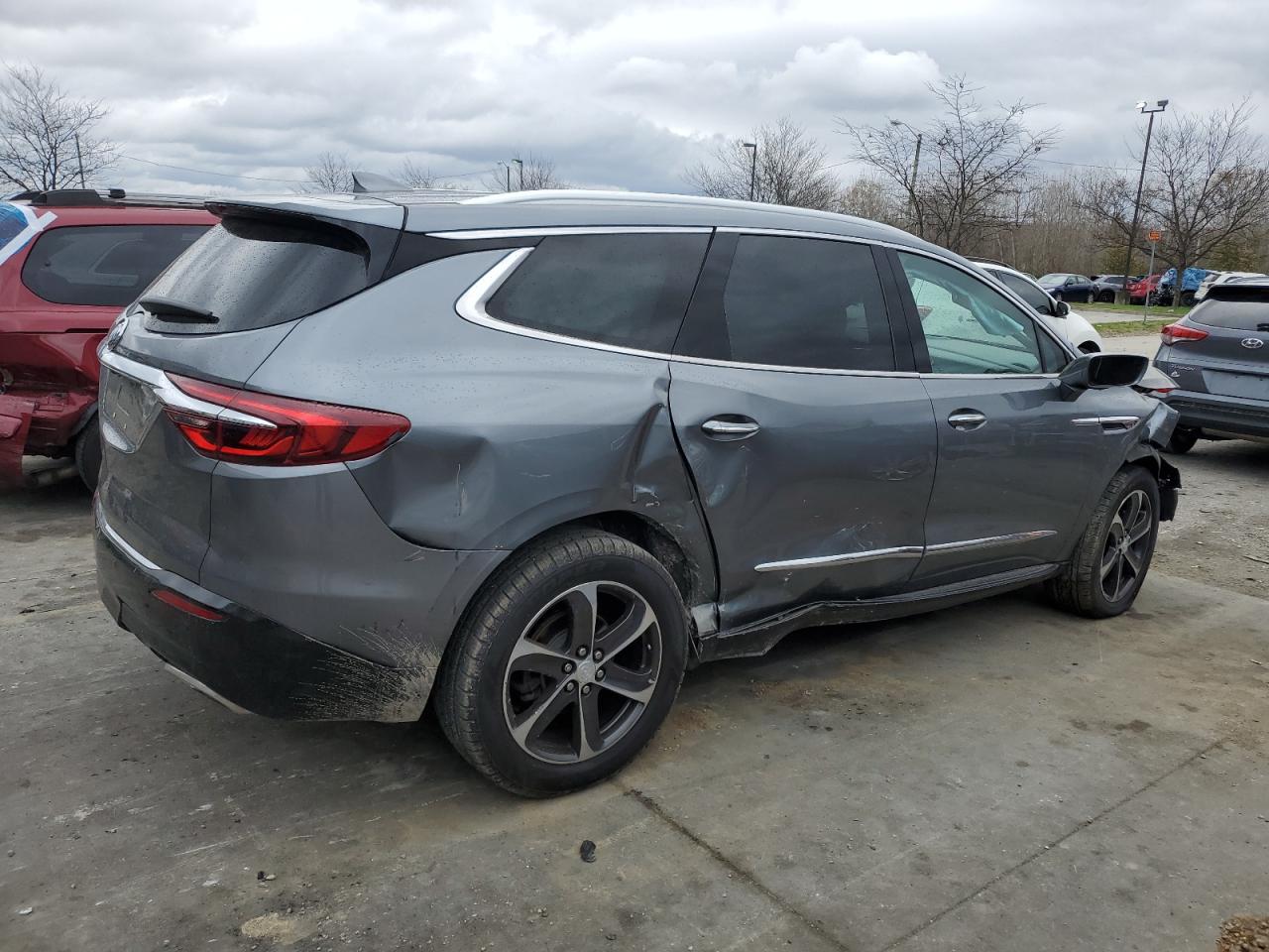 2020 Buick Enclave VIN 5GAERBKW1LJ115702 Copart auction photo, front end / side damage thumbnail 3