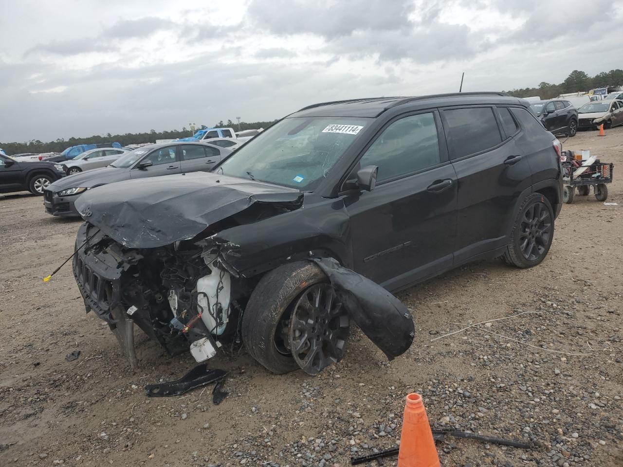 2021 Jeep Compass VIN 3C4NJCEB8MT542468