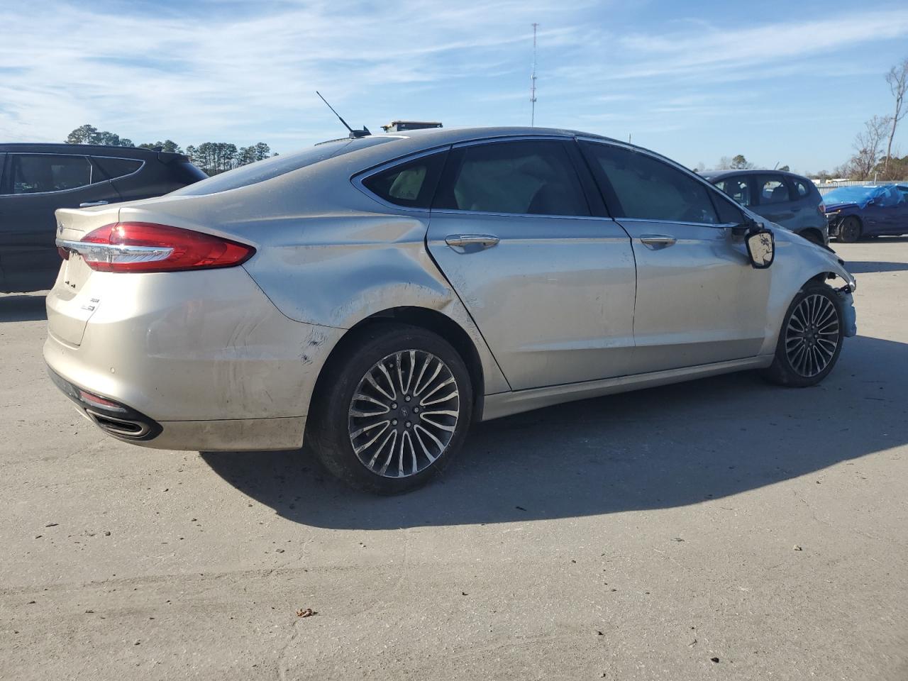 2017 Ford Fusion VIN 3FA6P0T96HR288947 Copart auction photo, all over damage thumbnail 3