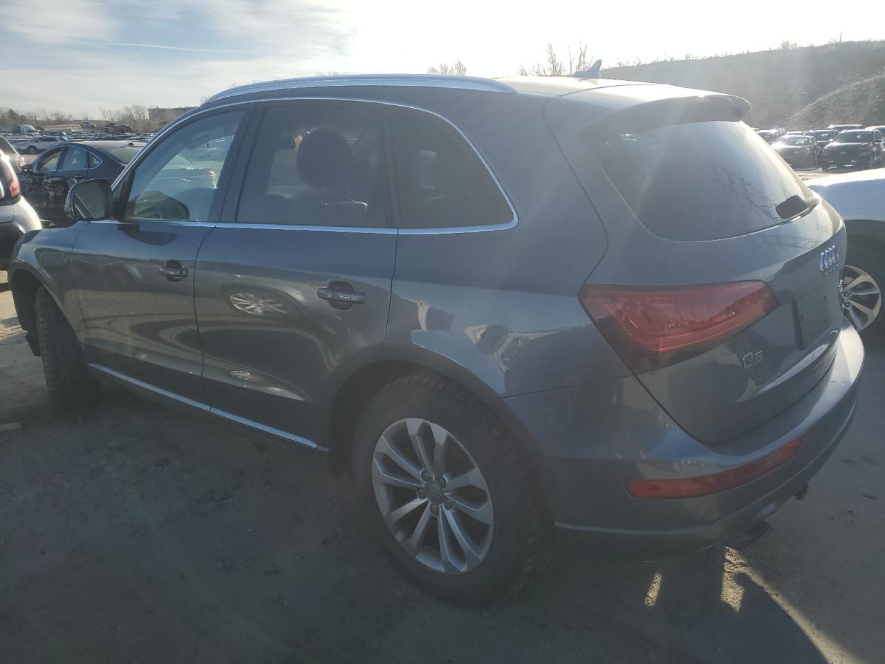 2014 Audi Q5 VIN WA1LFAFP8EA033135 Copart auction photo, front end damage thumbnail 2