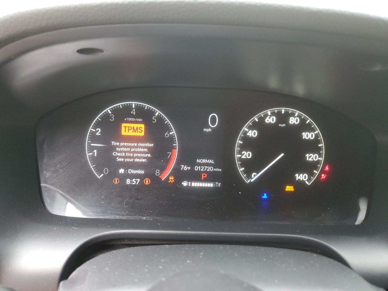 2024 Honda HR-V VIN 3CZRZ1H55RM744314 Copart auction photo, front end damage thumbnail 9