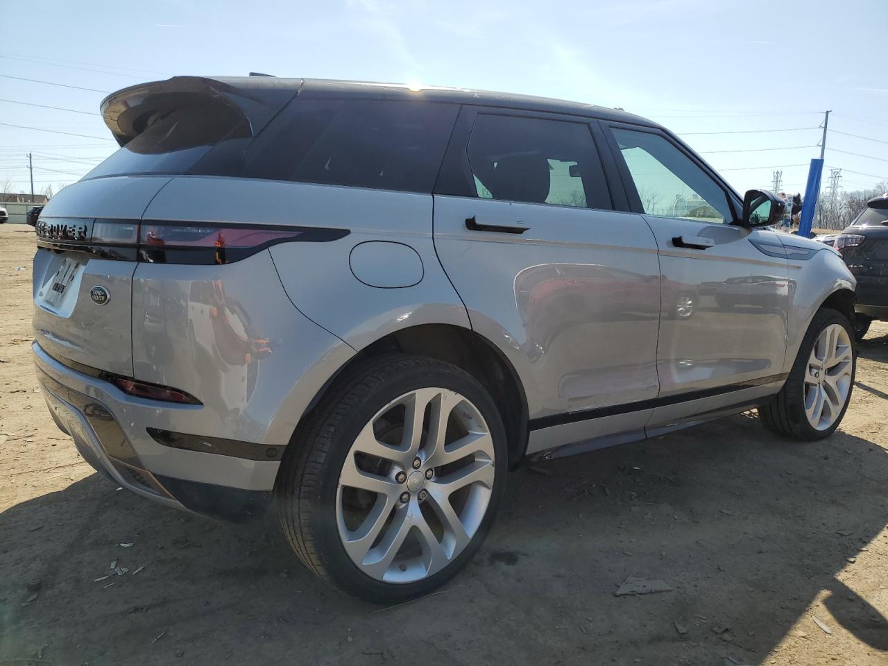2020 Land Rover Range Rover VIN SALZL2FX6LH026843 Copart auction photo, front end / stripped damage thumbnail 3