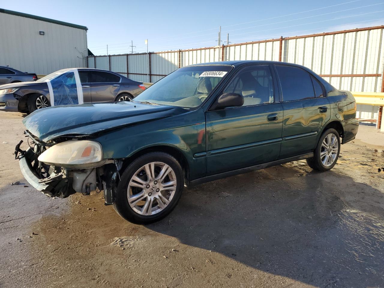 2000 Honda Civic VIN 2HGEJ6616YH559101