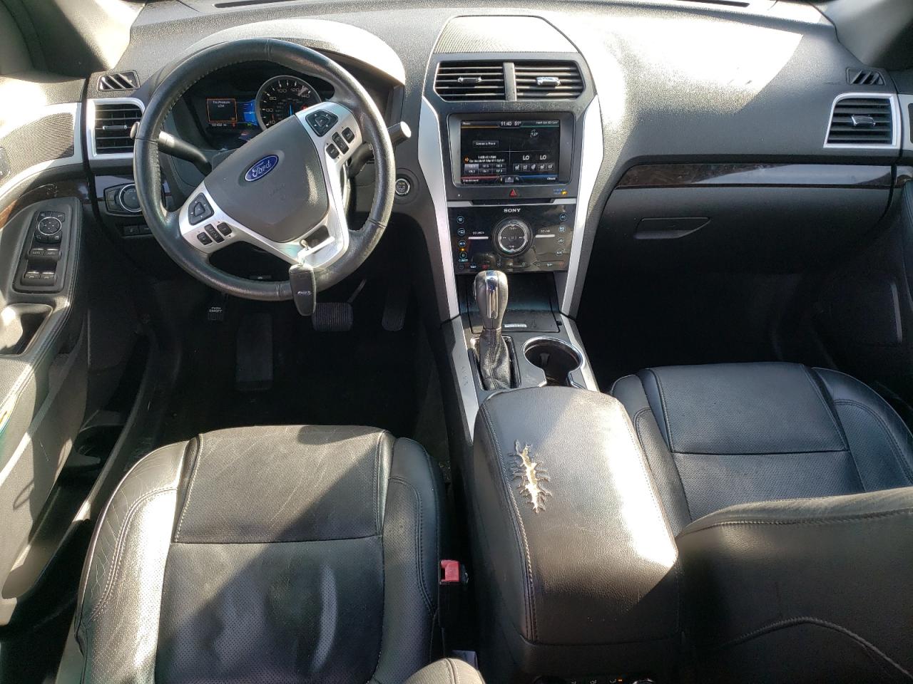 2014 Ford Explorer VIN 1FM5K7F87EGC44129 Copart auction photo, side damage thumbnail 8