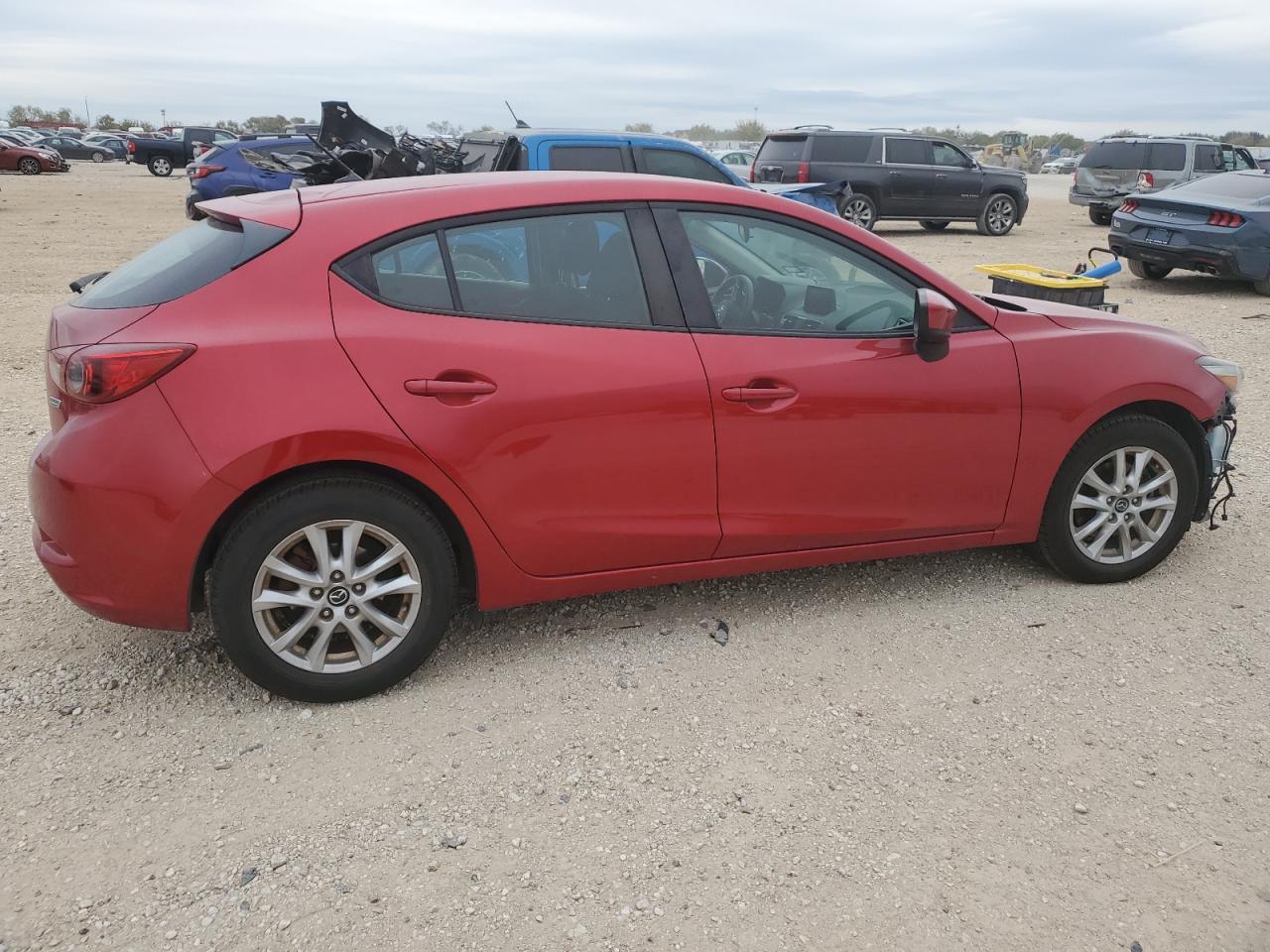 2018 Mazda 3 VIN 3MZBN1K77JM177912 Copart auction photo, front end / minor dent/scratches damage thumbnail 3