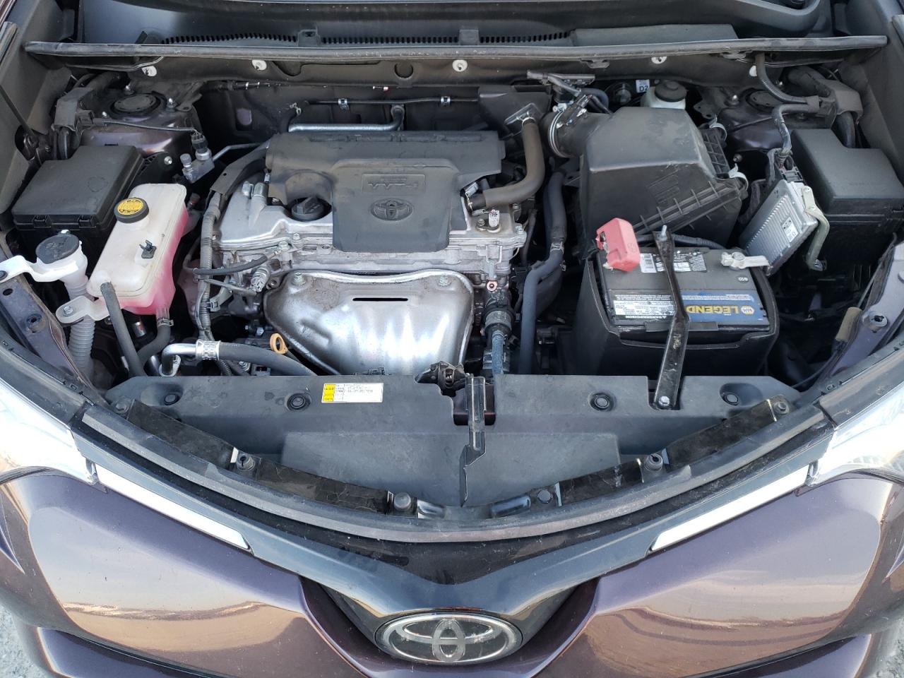 2018 Toyota RAV 4 VIN 2T3RFREVXJW822946 Copart auction photo, rear end damage thumbnail 12