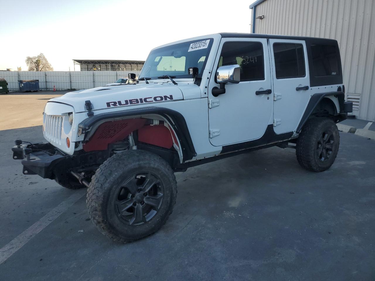 2013 Jeep Wrangler VIN 1C4BJWFG4DL504410