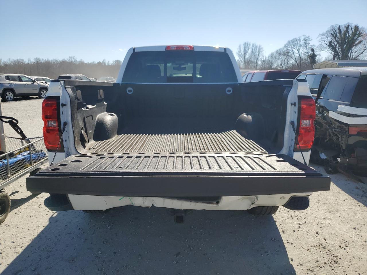 2017 Chevrolet Silverado VIN 1GCVKREC0HZ383839 Copart auction photo, rear end damage thumbnail 6