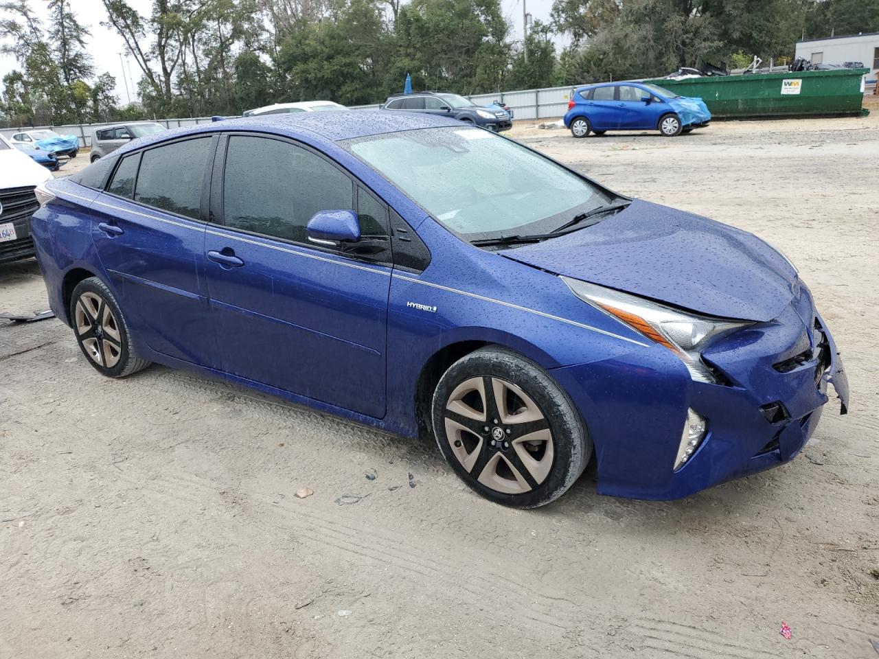2016 Toyota Prius VIN JTDKARFU6G3506770 Copart auction photo, front end / minor dent/scratches damage thumbnail 4