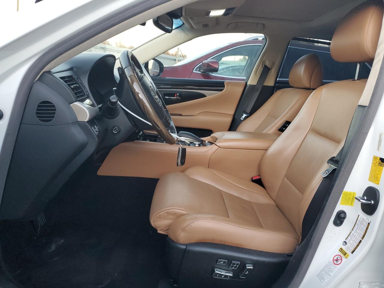 2014 Lexus LS VIN JTHGL1EF3E5052370 Copart auction photo, rear end / front end damage thumbnail 7
