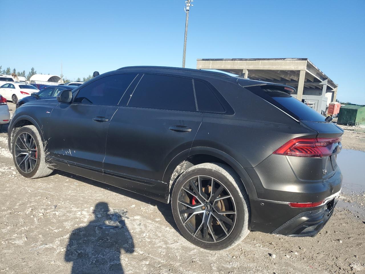 2019 Audi Q8 VIN WA1FVAF17KD029714 Copart auction photo, rear end damage thumbnail 2