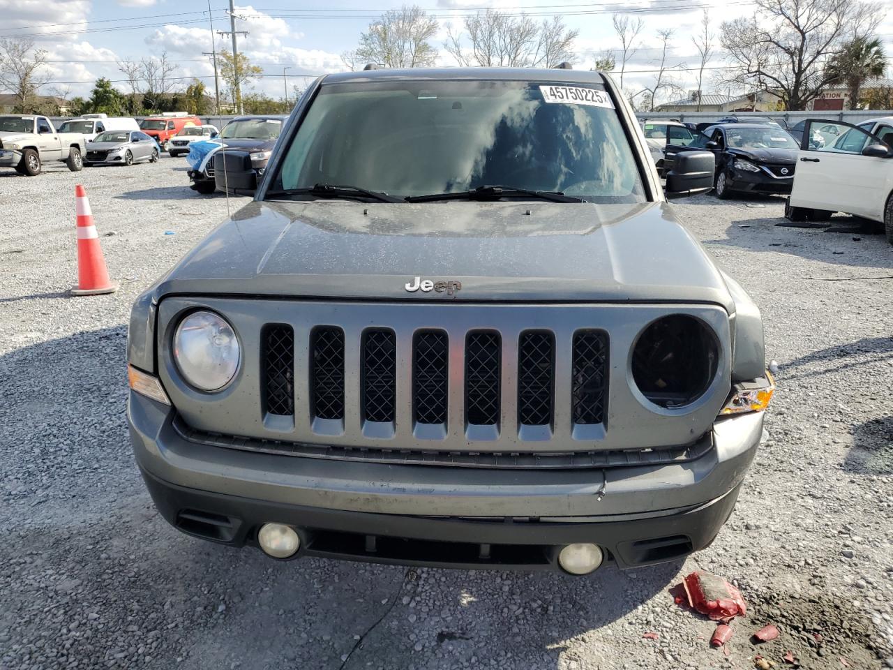 2012 Jeep Liberty (Patriot) VIN 1C4NJPBB4CD566248 Copart auction photo, front end damage thumbnail 5
