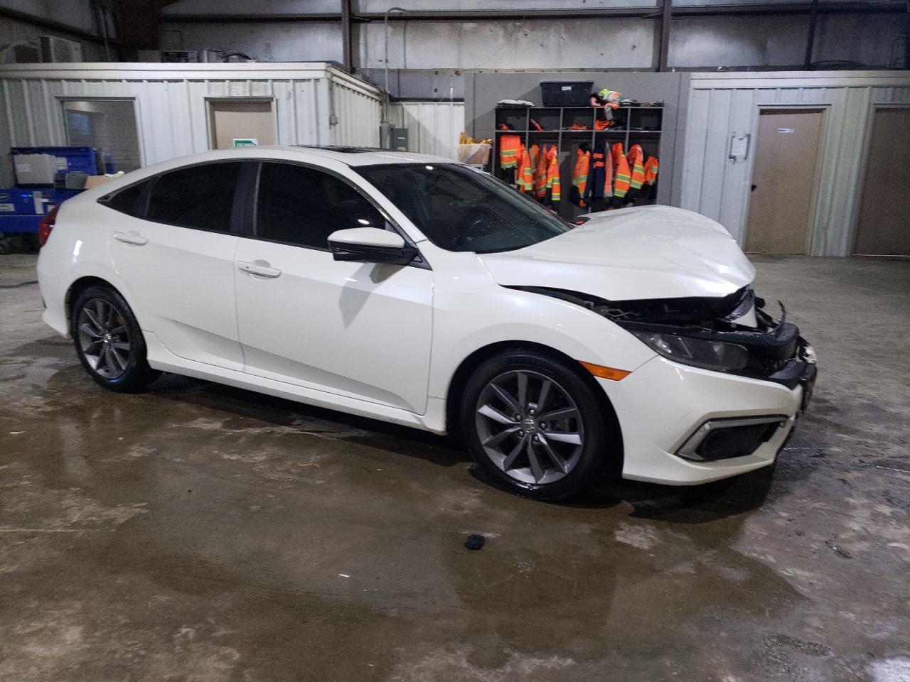 2019 Honda Civic VIN 19XFC1F70KE210197 Copart auction photo, front end damage thumbnail 4