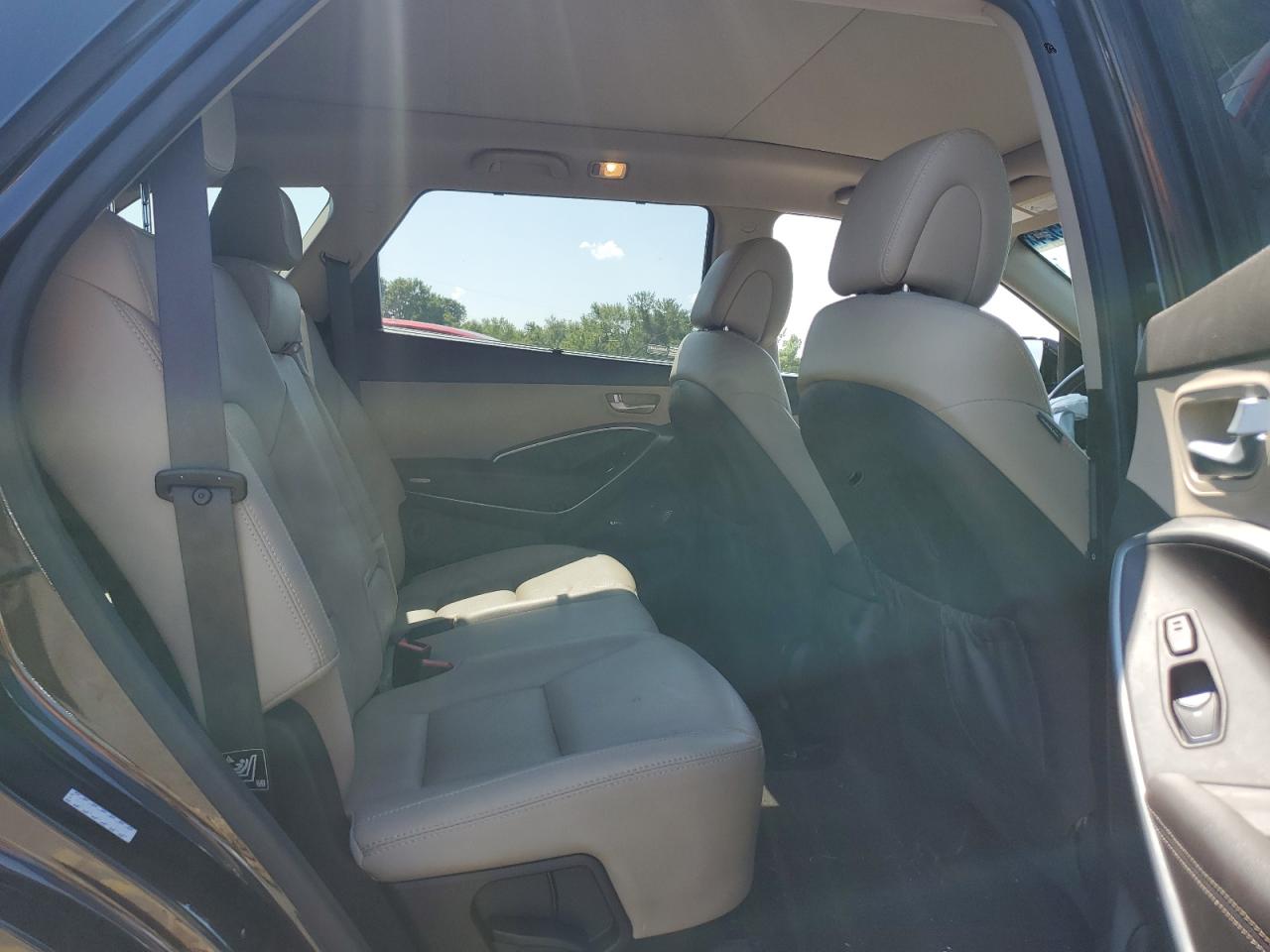 2017 Hyundai Santa Fe VIN KM8SR4HF6HU253502 Copart auction photo, front end damage thumbnail 11