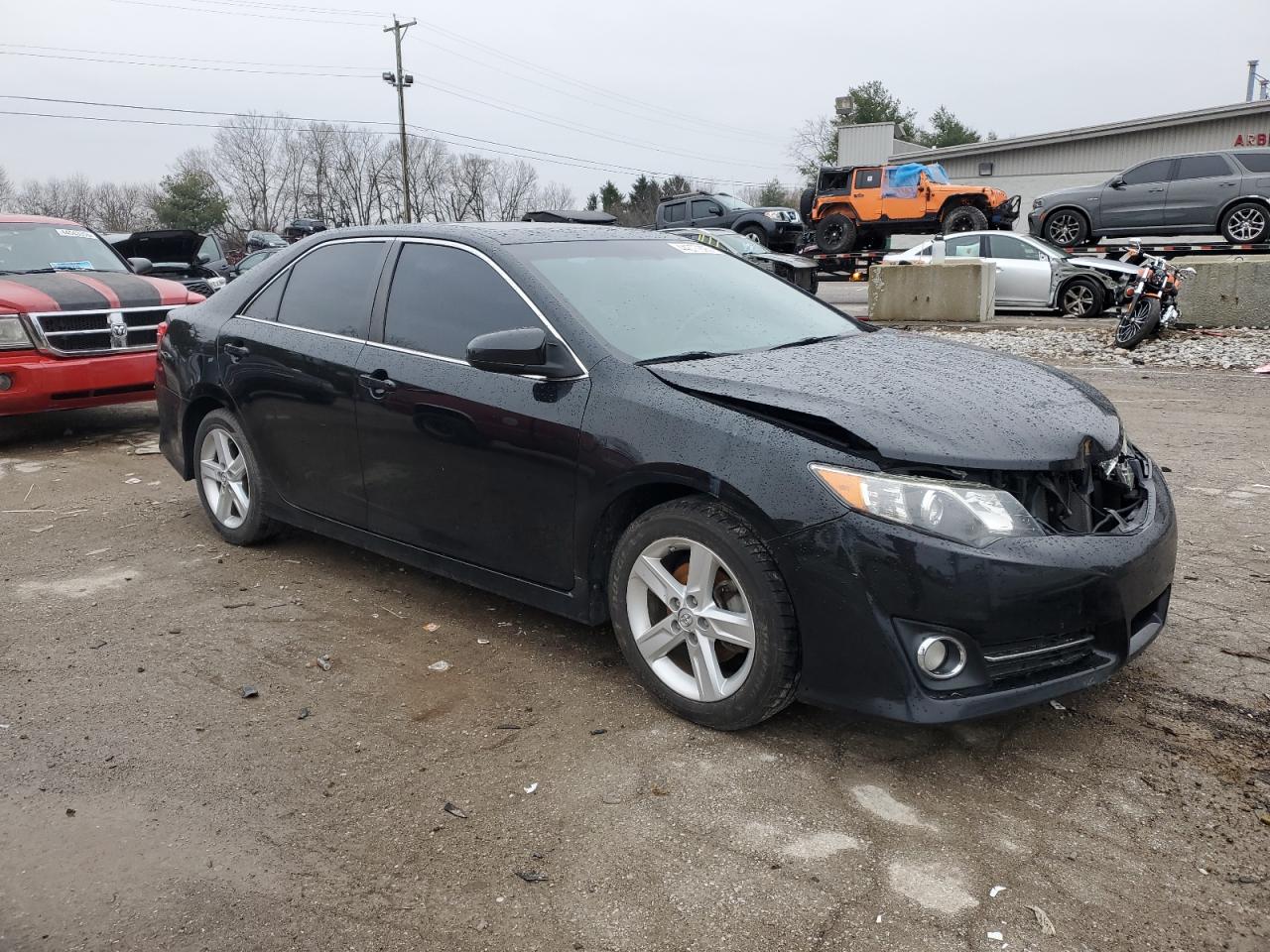 2013 Toyota Camry VIN 4T1BF1FK9DU718632 Copart auction photo, front end / mechanical damage thumbnail 4
