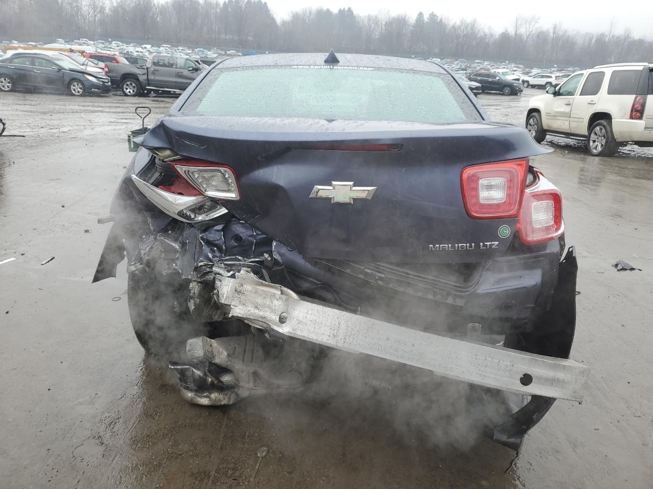 2013 Chevrolet Malibu VIN 1G11H5SA7DF287011 Copart auction photo, front end / rear end damage thumbnail 6
