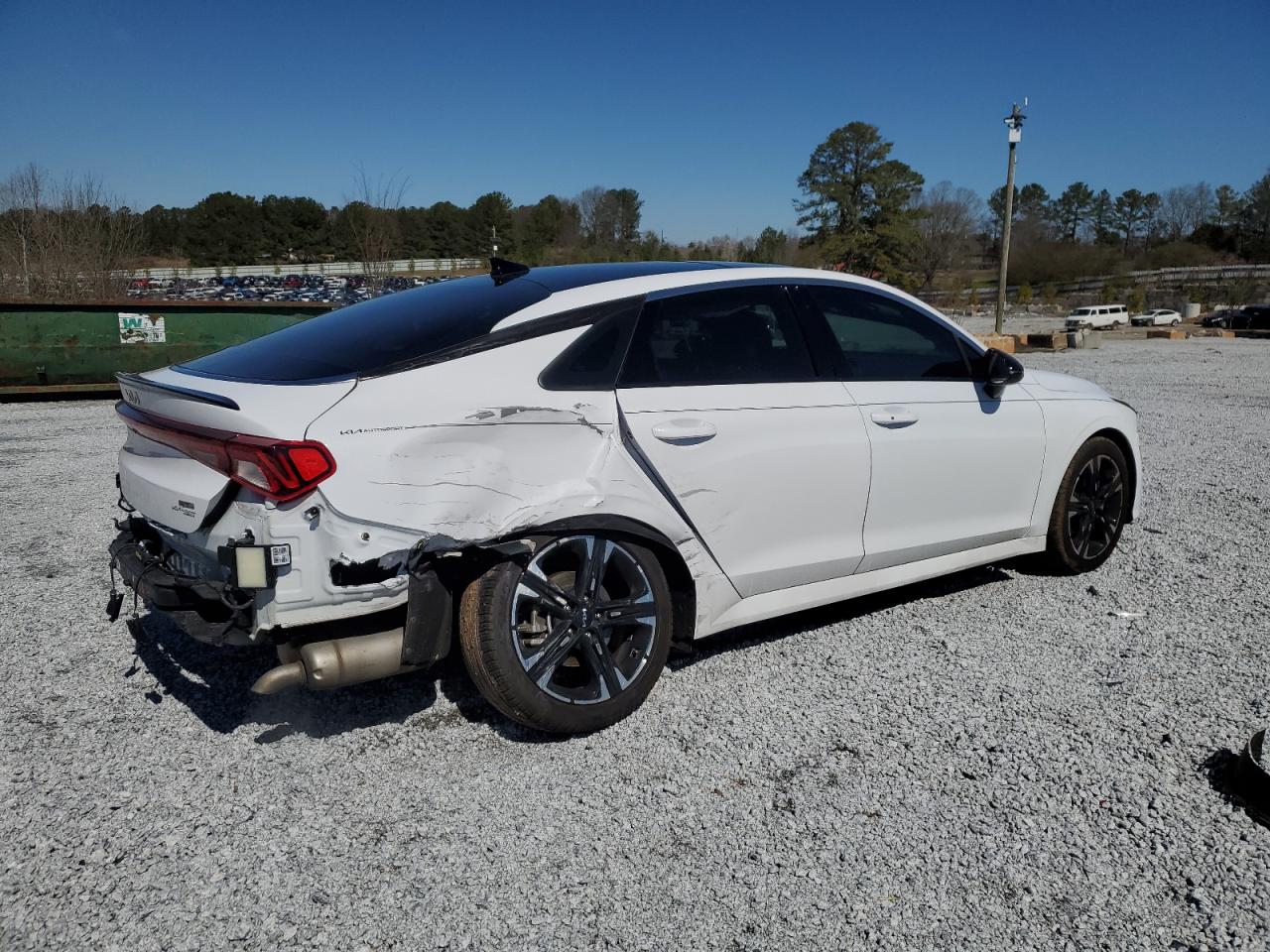 2024 KIA K5 VIN 5XXG64J28RG246620 Copart auction photo, rear end / side damage thumbnail 3