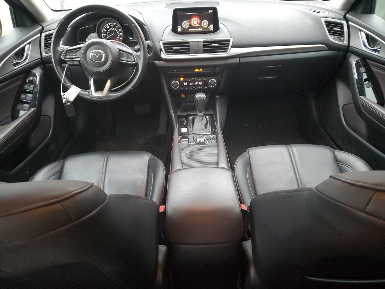 2017 Mazda 3 VIN 3MZBN1V79HM118981 Copart auction photo, front end / rear end damage thumbnail 8