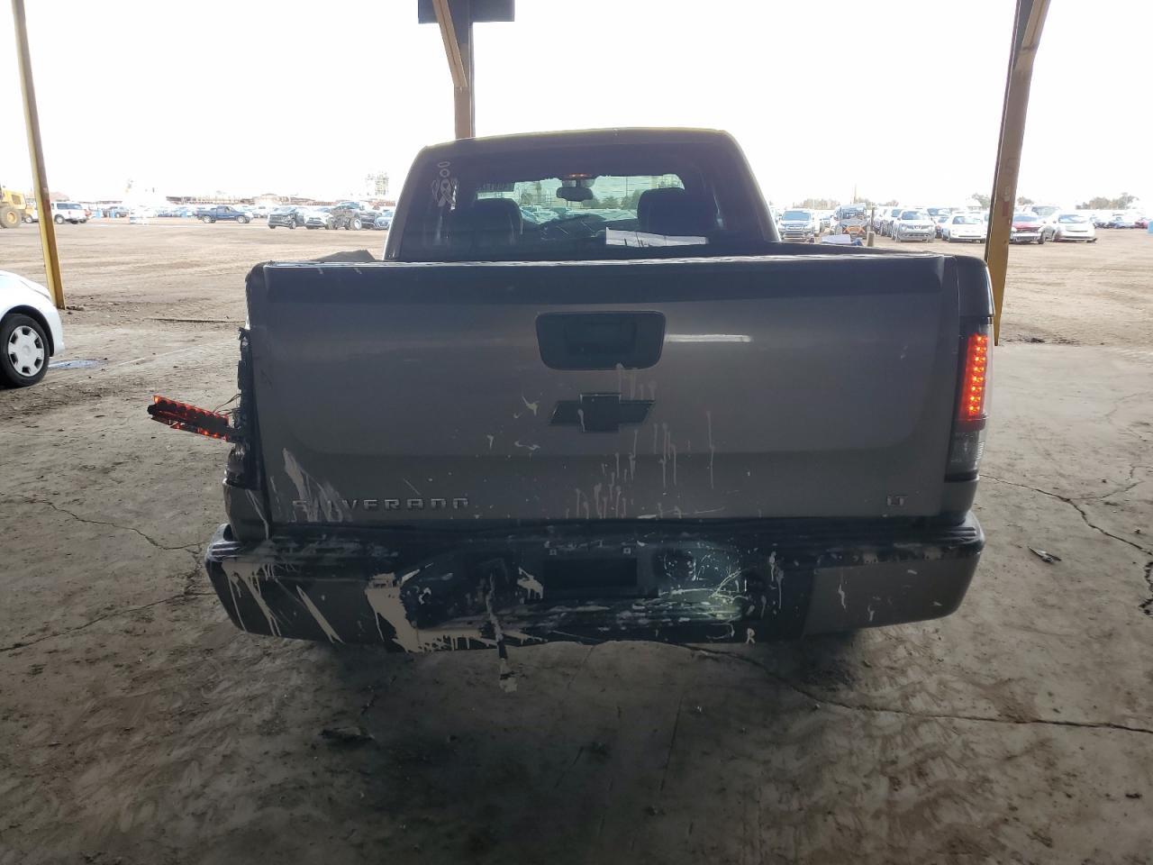 2007 Chevrolet Silverado VIN 2GCEC19CX71624659 Copart auction photo, front end / rear end damage thumbnail 6