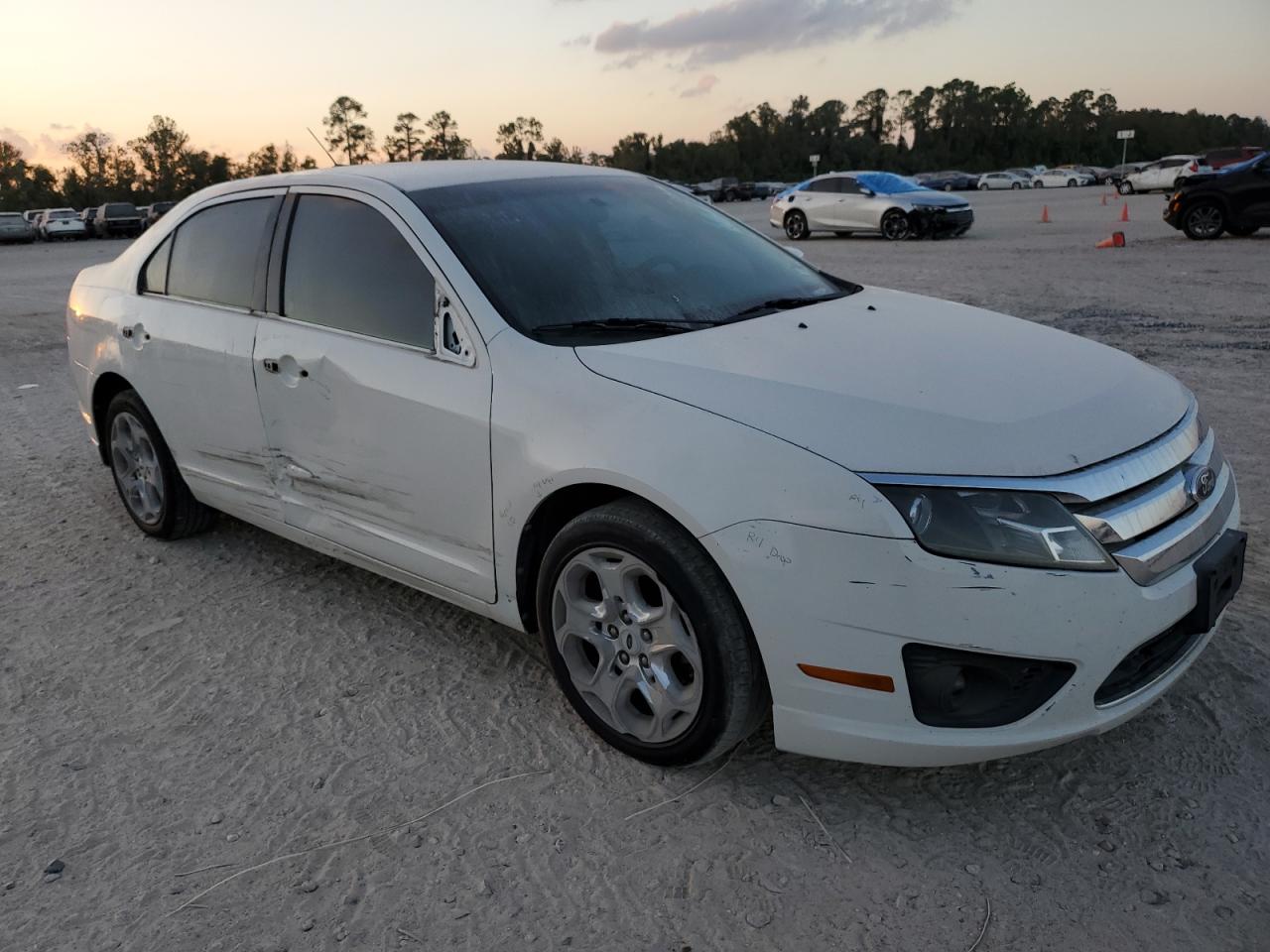 2011 Ford Fusion VIN 3FAHP0HA0BR322917 Copart auction photo, side damage thumbnail 4