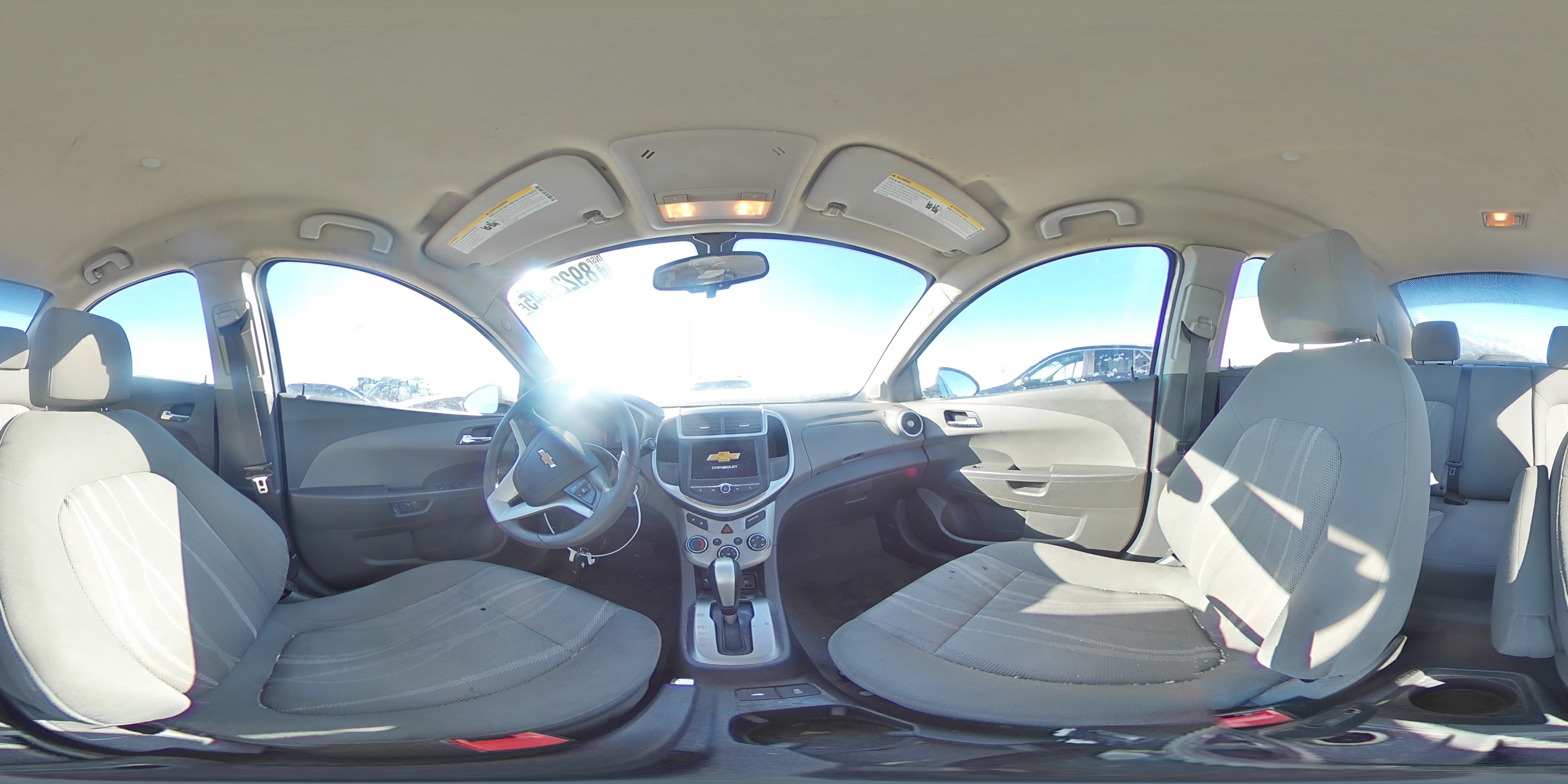 2019 Chevrolet Sonic VIN 1G1JD5SB7K4118149 Copart auction photo, front end damage thumbnail 13