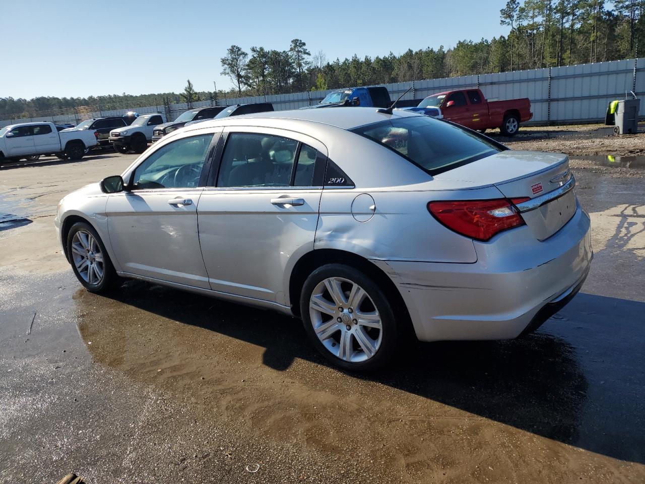 2012 Chrysler 200 VIN 1C3CCBBB2CN125284 Copart auction photo, side damage thumbnail 2