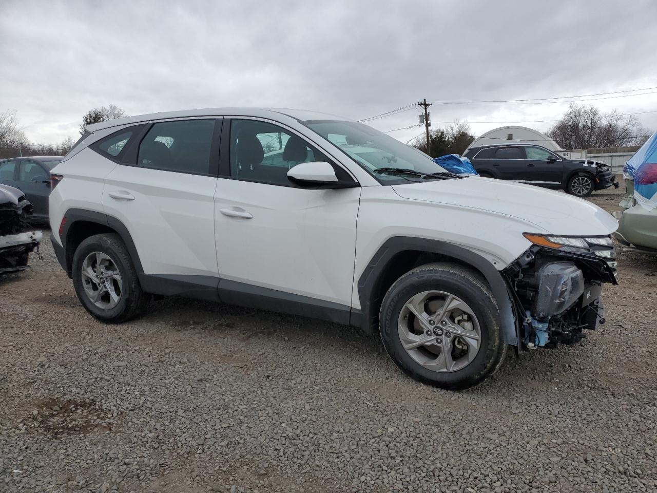 2023 Hyundai Tucson VIN 5NMJACAE3PH253871 Copart auction photo, front end damage thumbnail 4