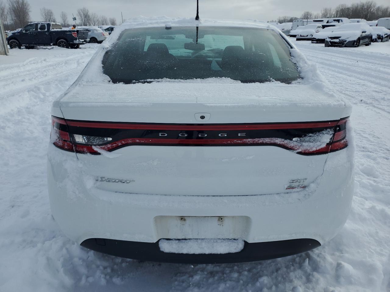 2014 Dodge Dart VIN 1C3CDFBB4ED715984 Copart auction photo, front end / side damage thumbnail 6