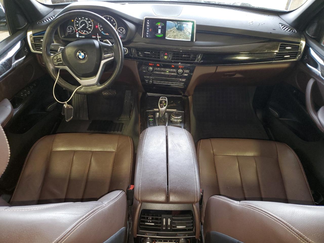2018 BMW X5 VIN 5UXKR0C55JL077189 Copart auction photo, front end damage thumbnail 8