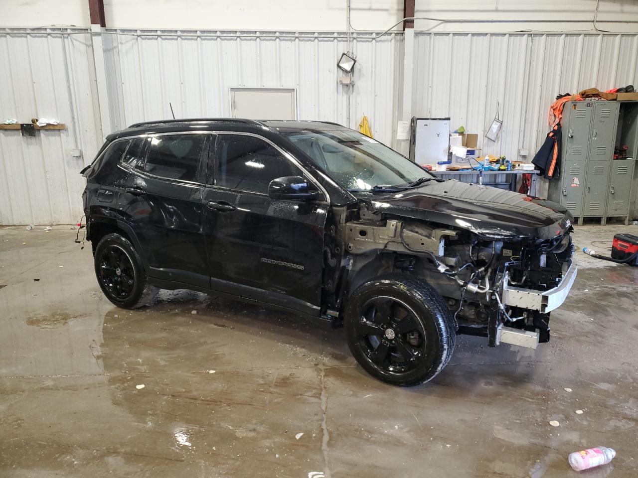 2020 Jeep Compass VIN 3C4NJCBB1LT150791 Copart auction photo, front end / rear end damage thumbnail 4