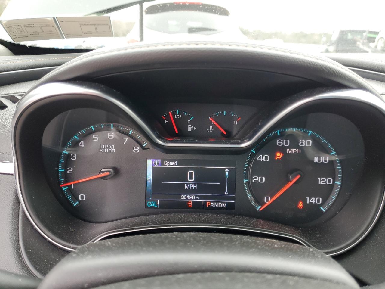2017 Chevrolet Impala VIN 2G1105S33H9192159 Copart auction photo, front end / rear end damage thumbnail 9