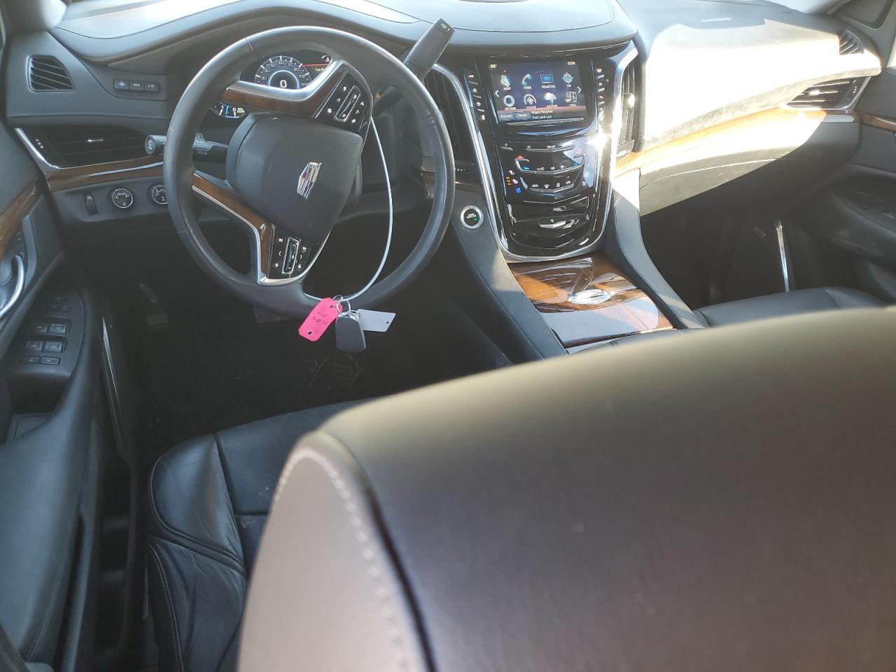 2017 Cadillac Escalade VIN 1GYS4BKJ9HR224674 Copart auction photo, front end damage thumbnail 8